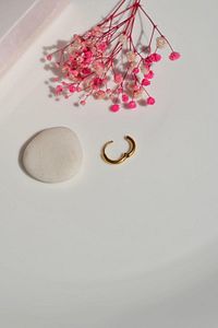 Altın Sarı Gold Renk Çelik Düz Halka Piercing Helix Kıkırdak Küpesi ürün fotoğrafı