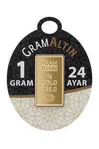 Iar 24 Ayar 1 gram Külçe Altın ürün fotoğrafı
