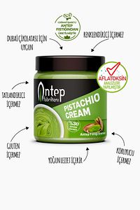 Antep Fıstık Kreması 200 gr - Antep Fıstığı Kreması ürün fotoğrafı