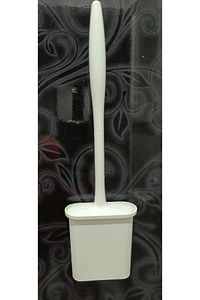Silikon Duvara Yapışan Bükülebilir Pratik Silikon Wc Klozet ve Tuvalet Fırçası ürün fotoğrafı