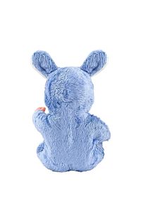 Konuşan Tavşanlı Et Bebek – Mavi/pembe/beyaz Renk Seçenekli – Yazlık Oyuncak - 23 Cm ürün fotoğrafı