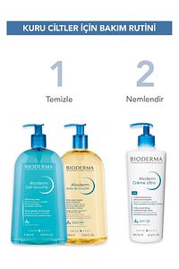 Atoderm Shower Oil Kuru Cilt Nemlendirici ve Besleyici Duş Yağı Niasinamid Bebek Çocuk Yetişkin 1 Lt ürün fotoğrafı