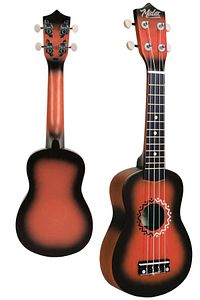 Ukx-500rd Sunburs Efektli Maun Soprano Ukulele Full Set ürün fotoğrafı
