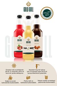 Vanilya & Karamel Aromalı Kahve & Meyve Şurubu 2 X 700 Ml. ürün fotoğrafı