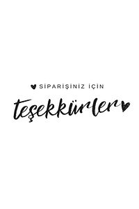 Teşekkür Kartı 100 Adet 5x8 Cm Yorum Kartı ürün fotoğrafı