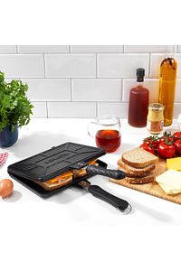 Tastemake Döküm Ocak Üstü Tost Izgara 20x26 Cm-2 Parça ürün fotoğrafı