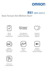 Rs1, Kolay Taşınabilir Bilekten Ölçer Tansiyon Aleti ürün fotoğrafı
