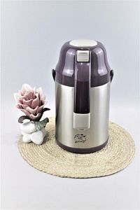 Ckr2007 2,5 Litre Pompalı Çelik Termos ürün fotoğrafı