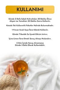 Kilo Verme Zayıflama1 Yardımcı Iştah Kesici, Diyet Çayı Bitkisel Özel Karışım Çay ürün fotoğrafı