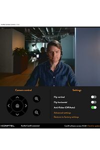 Cam10 Ptz 1080p Full Hd Usb Autofokus 4x Dijital Yakınlaştırmalı Çift Mikrofonlu Webcam Pc Kamera ürün fotoğrafı
