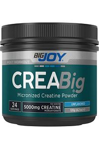 Kreatin Creabig Creatine 120gr 24 Servis Aromasız %100 Monohydrate Mikronize Amino Asit ürün fotoğrafı