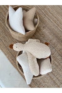 Sevimli Ördek Teddy Bebek Çocuk Uyku Arkadasi Krem/Camel ürün fotoğrafı