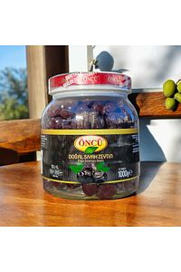Doğal Siyah Zeytin Doğal Salamura Zeytin Xl-l (201-260) 1 Kg. ürün fotoğrafı