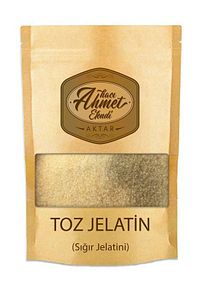 Toz Jelatin 5 Kg %100 Saf Yerli Sığır Jelatini 240 Bloom ürün fotoğrafı