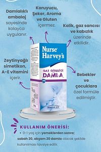 Gaz Giderici Damla 20 ml ürün fotoğrafı