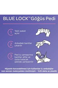 Blue Lock ™ Göğüs Pedi 60 adet ürün fotoğrafı