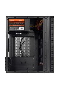 Mınıon Mesh Peak 300w 2* 12cm Rainbow Fan Akrilik Yan Panel Mini-t Gaming Oyuncu Kasası ürün fotoğrafı