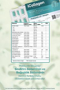Kolajen Ve Probiyotik Tablet ürün fotoğrafı