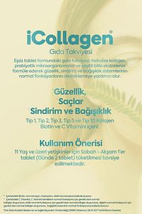 Kolajen Ve Probiyotik Tablet ürün fotoğrafı