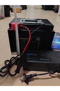 5 Akü için 60 VOLT 20 24 Amper için  Lifopo4 lityum batarya seti 2 yıl garantili ürün fotoğrafı