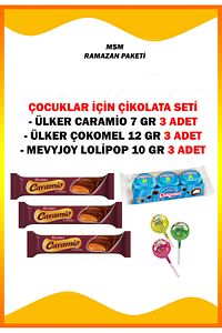 Ramazan Kolisi Erzak Paketi Mega Paket 45 Parça Çocuklar Için Çikolata Setli Toplam 19kg No :14 ürün fotoğrafı