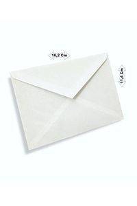 Zarf 100'lü 114x162 Ebat Mektup Zarfı Para Zarfı Davetiye Zarfı ürün fotoğrafı