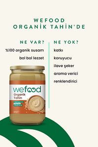 Organik Tahin 600 Gr ürün fotoğrafı