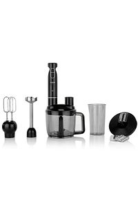 Chef Blend Mega Blender Set-siyah/gümüş ürün fotoğrafı