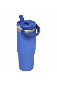 10-09993-198 The Iceflow Flip Straw 0,89 Litre Pipetli Termos Bardak - Mavi ürün fotoğrafı