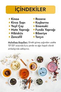 Kilo Verme Zayıflama1 Yardımcı Iştah Kesici, Diyet Çayı Bitkisel Özel Karışım Çay ürün fotoğrafı