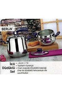 2li Düdüklü Tencere Seti 7 Litre- 3.5 Litre 2 Adet Fma011625 ürün fotoğrafı