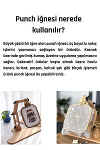 Ozan Punch (PANÇ) Iğnesi Seti Saba ürün fotoğrafı