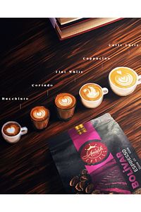 Bolivar Koyu Kavrulmuş (DARK ROAST) Espresso Blend Çekirdek Kahve 1000g | Dolgun Gövde-dengeli Tat ürün fotoğrafı