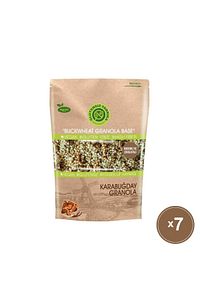 Badem Ve Çikolatalı Yulaf & Karabuğday Granola 300 gram Glutensiz Fabrika ürün fotoğrafı