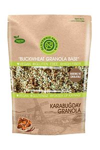 Badem Ve Çikolatalı Yulaf & Karabuğday Granola 300 gram Glutensiz Fabrika ürün fotoğrafı