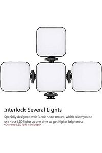 49 Led Video Light Işık Mini Led Ürün Vlog Youtube Makyaj Ürün Vb. Dslr Aynasız Fotograf Makineleri ürün fotoğrafı