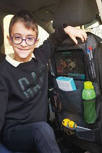 Araba Koltuk Arkası Organizeri Tablet Tutucu Organizer Ipad Tablet Tutucu ürün fotoğrafı
