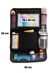 Araba Koltuk Arkası Organizeri Tablet Tutucu Organizer Ipad Tablet Tutucu ürün fotoğrafı