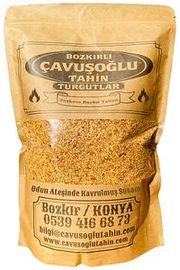 Odun Ateşinde Kavrulmuş Sarı Simitlik Susam 500g ürün fotoğrafı