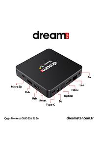 Nova | Tvplus (12 AY PREMİUM ÜYELİK HEDİYELİ) 4k Lisansli Android Tv Box | 32gb Hafıza ürün fotoğrafı