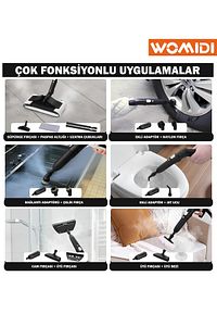 SW618-D Çok Fonksiyonlu 26 Parça Buharlı Temizleyici Paspas - Buharlı Temizlik Makinası ürün fotoğrafı
