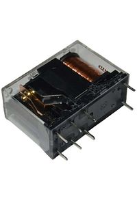 24 Volt Role Çift Kontak Şeffaf 8 Bacak 5 Amper ürün fotoğrafı