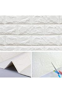 Yapışkanlı Ekoslim 70x77cm 1 Adet Silinebilir Ofis Salon Kaplama Sünger 2mm Duvar Paneli Kağıdı ürün fotoğrafı
