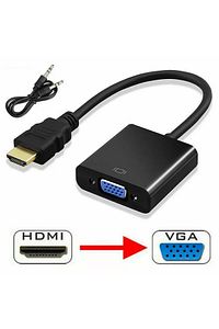 C-554 Hdmı To Vga Çevirici Dönüştürücü Ses ürün fotoğrafı