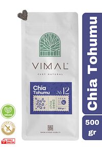 Chia Tohumu 500 gr ( Glutensiz, Taze Tohum, Vegan ) ürün fotoğrafı