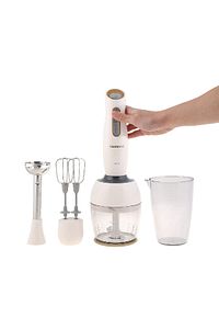 Gold 4'lü Elektrikli Çeyiz Seti Tost, Kahve, Çay Makinesi ve Blender Seti Krem ürün fotoğrafı