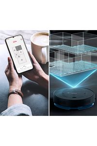 X-Plorer Serie I Evcil Hayvan Dostu ve Akıllı Robot Süpürge Siyah ürün fotoğrafı