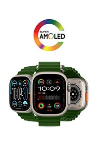 N61 Çift Kameralı Sim Kartlı BTK Kayıtlı Yeni Nesil Akllı Saat + Ultra Watch 2 Ürün 1  Arada ürün fotoğrafı