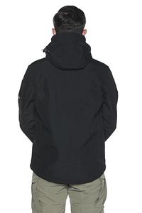 Taktik Çok Cepli Polar Astarlı Suya Dayanıklı Avcı Outdoor Softshell Mont ürün fotoğrafı