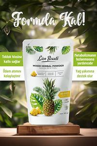 Bromelain Ananas Içeren Detoks Form Çayı Tozu 1 Aylık Kullanım ürün fotoğrafı